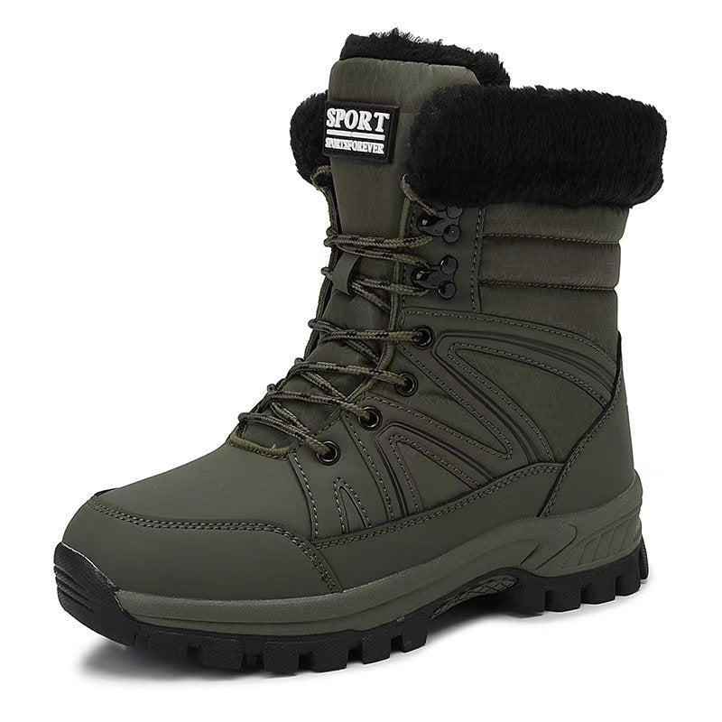 Damen Hochleistungs-Winterstiefel mit wärmendem Innenfutter und rutschfester Sohle Fudus