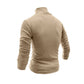 Herren Eleganter Rollkragenpullover aus weichem Strickstoff Fudus