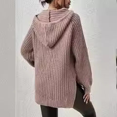 Damen modischer Kapuzenpullover Fudus