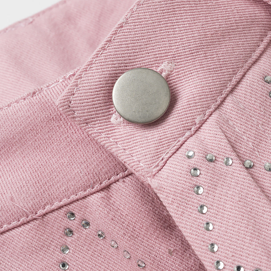 Damen Hochtaillierte Bundfaltenhose Fudus