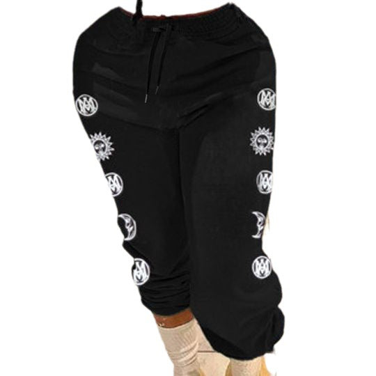 Damen lässige Jogginghose mit einzigartigem Motiv Fudus