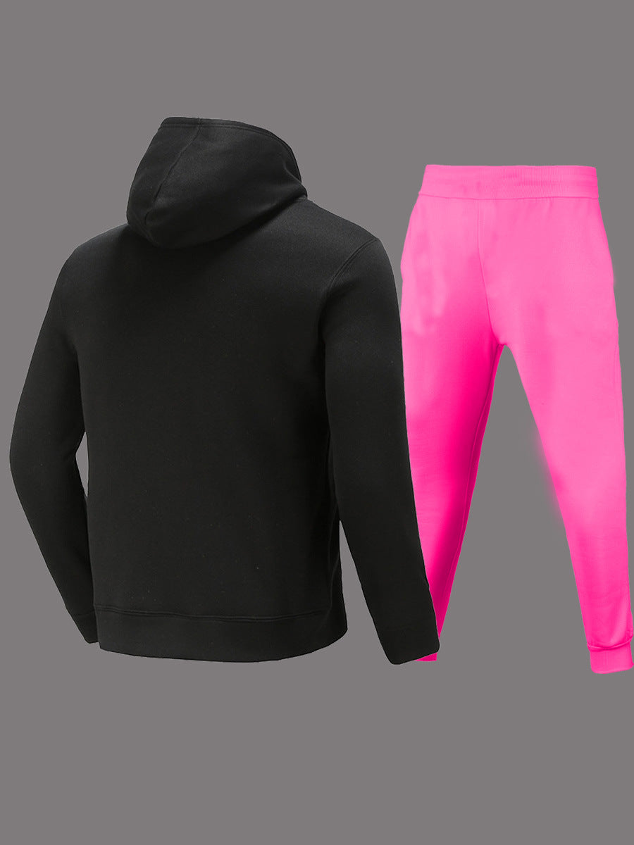 Damen Hoodie und Jogginghose Set mit einzigartigem Totenkopf-Design Fudus