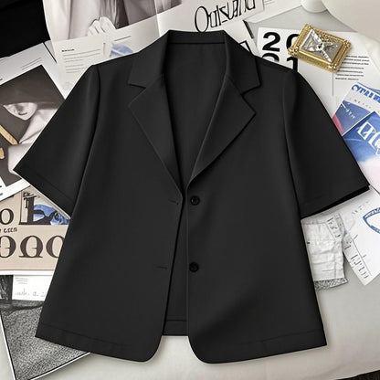 Damen Kurzarm Blazer mit modernem Schnitt