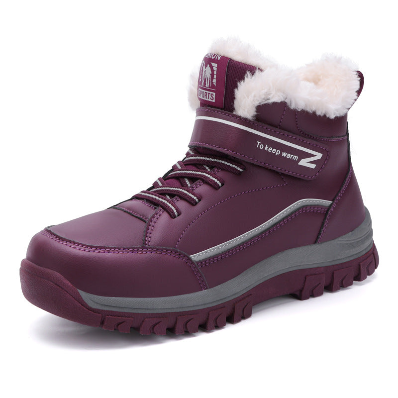Damen Isolierte Winterstiefel mit rutschfester Profilsohle und warmem Innenfutter Fudus