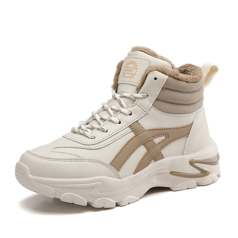 Damen Sportliche High-Top Sneaker Fudus