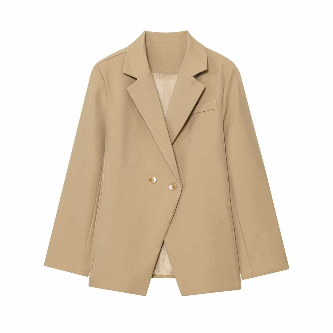 Damen klassischer, doppelreiher Blazer Fudus