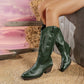 Damen Cowboy-Stiefel mit extravaganten Stickereien Fudus
