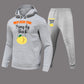 Damen Hoodie- und Jogginghose-Set mit kreativem Fruchtmotiv und bequemer Passform Fudus