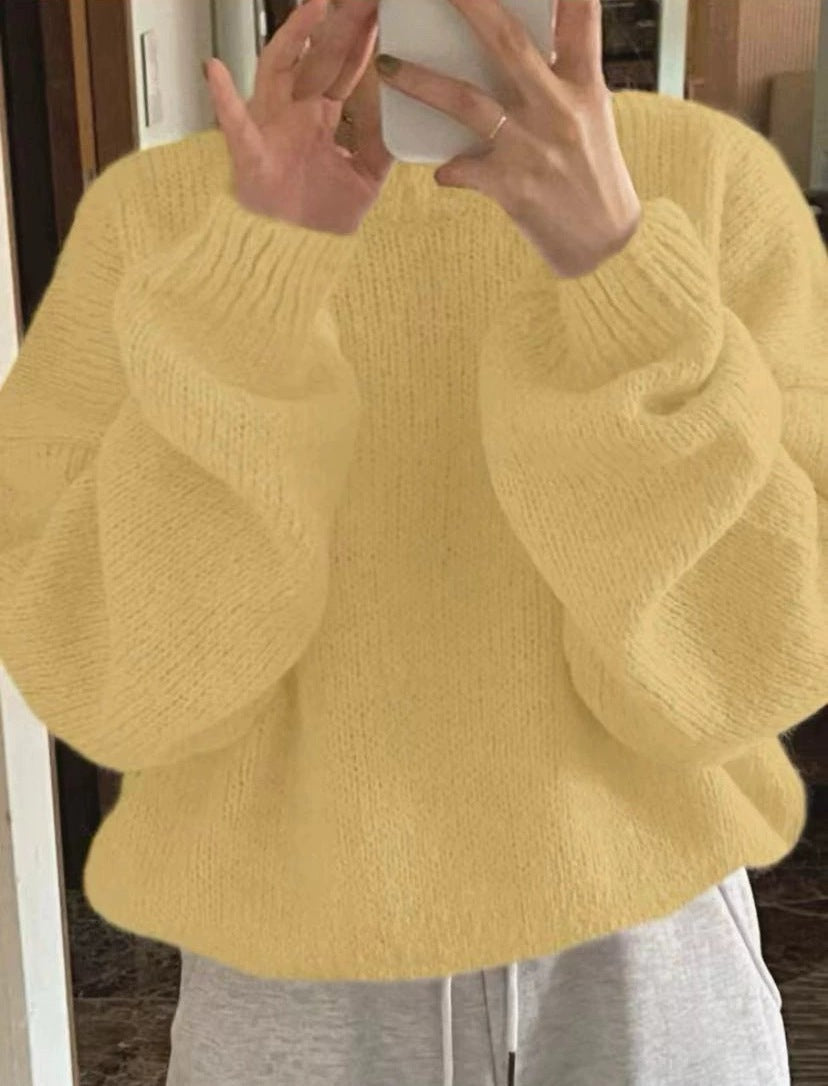 Damen kuscheliger oversized Pulli Fudus