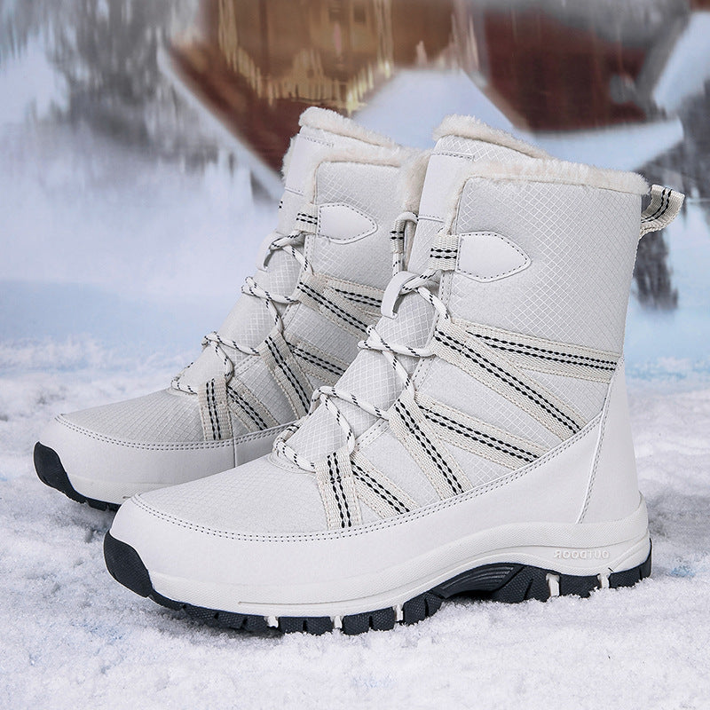 Damen Isolierte Winterstiefel mit rutschfester Sohle und atmungsaktivem Obermaterial Fudus