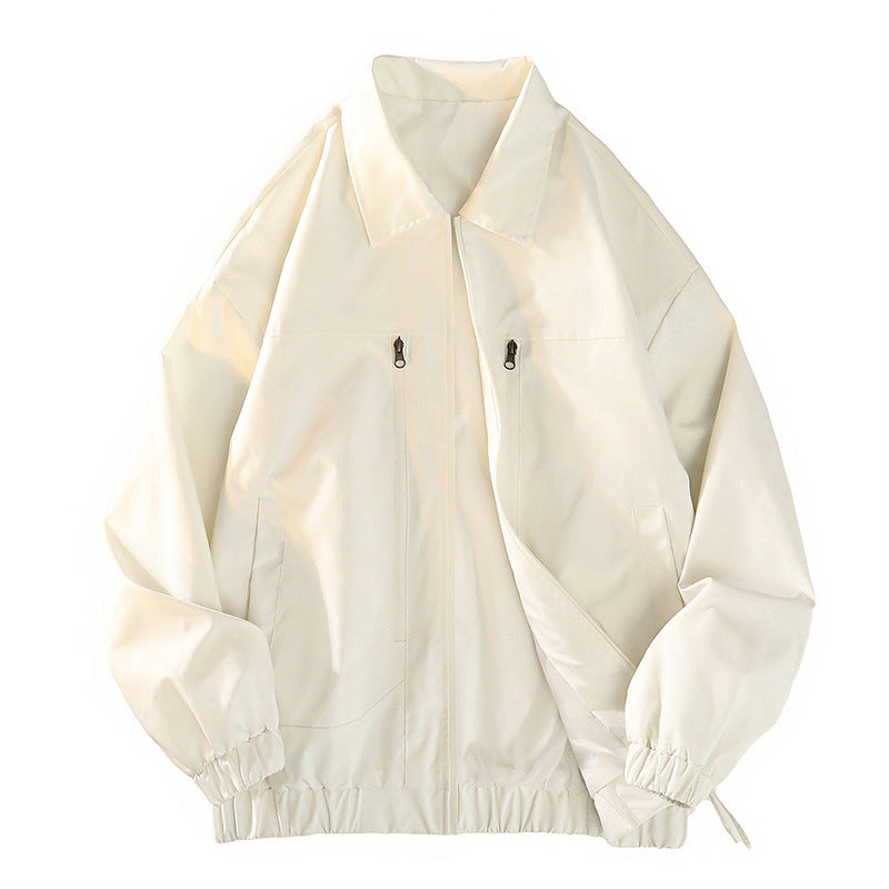 Damen lässige Freizeitjacke mit geschützten Reißverschlüssen Fudus