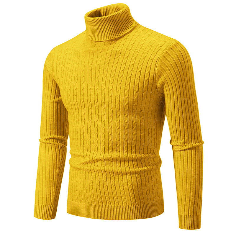Herren Rollkragenpullover aus komfortabler Strickqualität Fudus