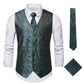 Anzugweste Herren Elegant Paisley