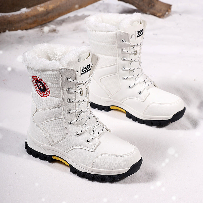 Damen Isolierte Winterstiefel mit Futter Fudus