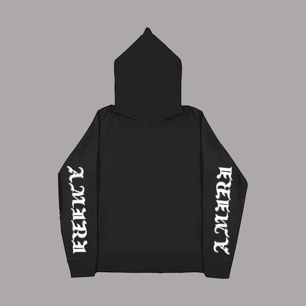 Damen Hoodie mit einzigartigem grafischen Druck Fudus