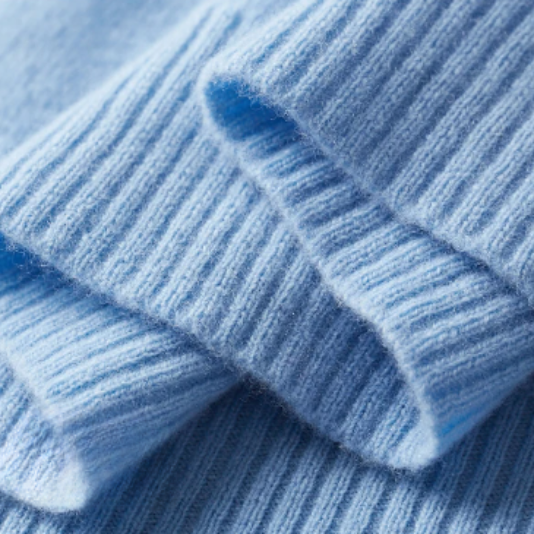 Cashmere Strickjacke V-ausschnitt Knopfverschluss Weicher Leichter Strick