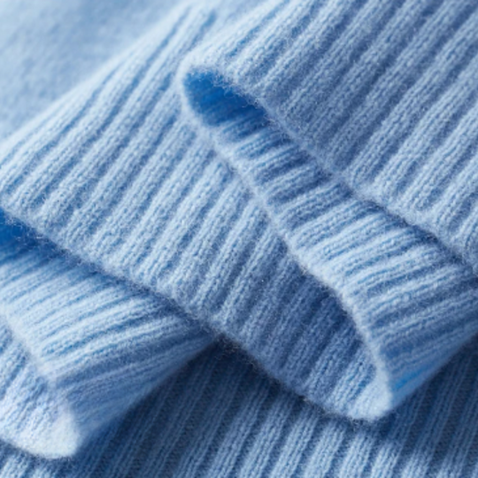 Cashmere Strickjacke V-ausschnitt Knopfverschluss Weicher Leichter Strick