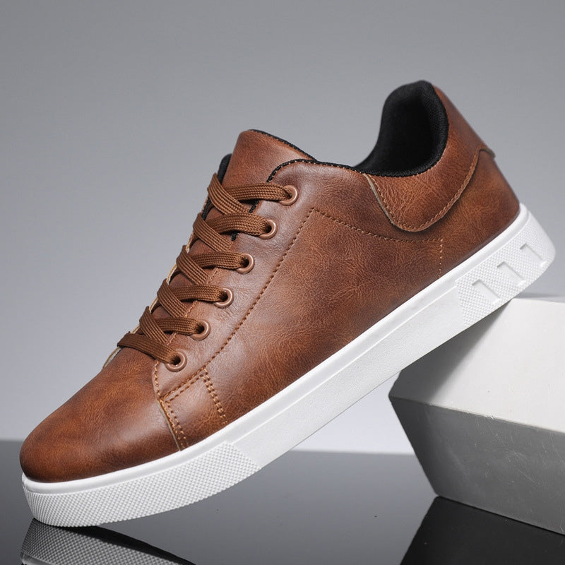 Herren Leder Sneaker Klassisch
