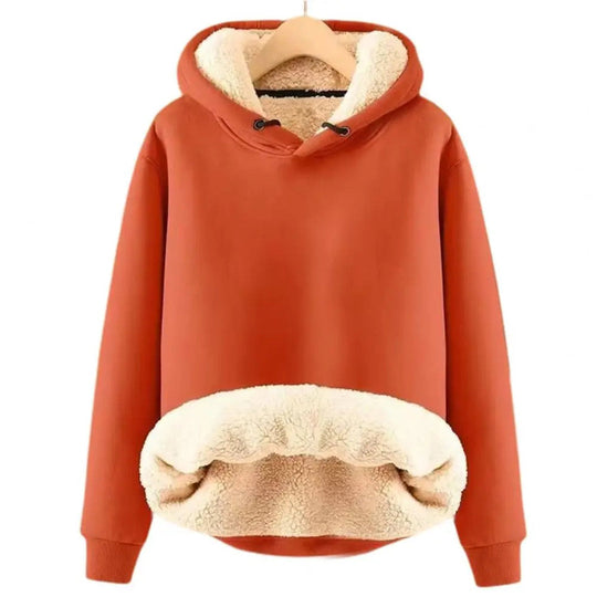 Damen Weicher Warmer Kapuzenpullover Bequem