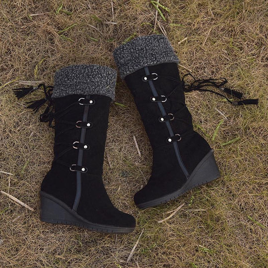 Damen Stiefel Orthopädisch Edle Bequemlichkeit Optimaler Halt