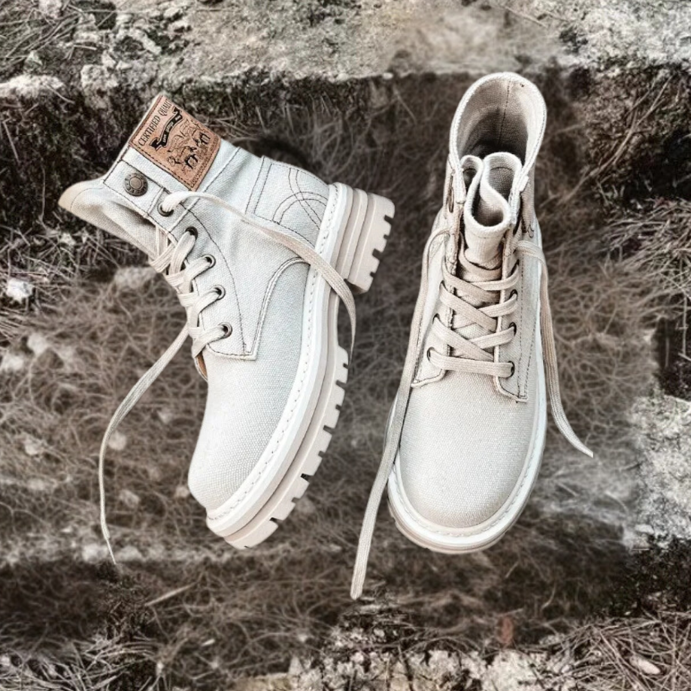 Damen Modische Schnürstiefel für Frauen