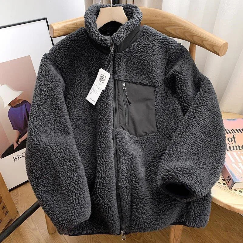 Damen Winterjacke Teddybär