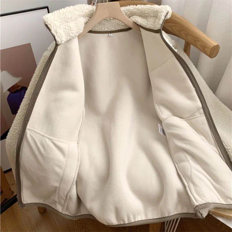 Damen Winterjacke Teddybär