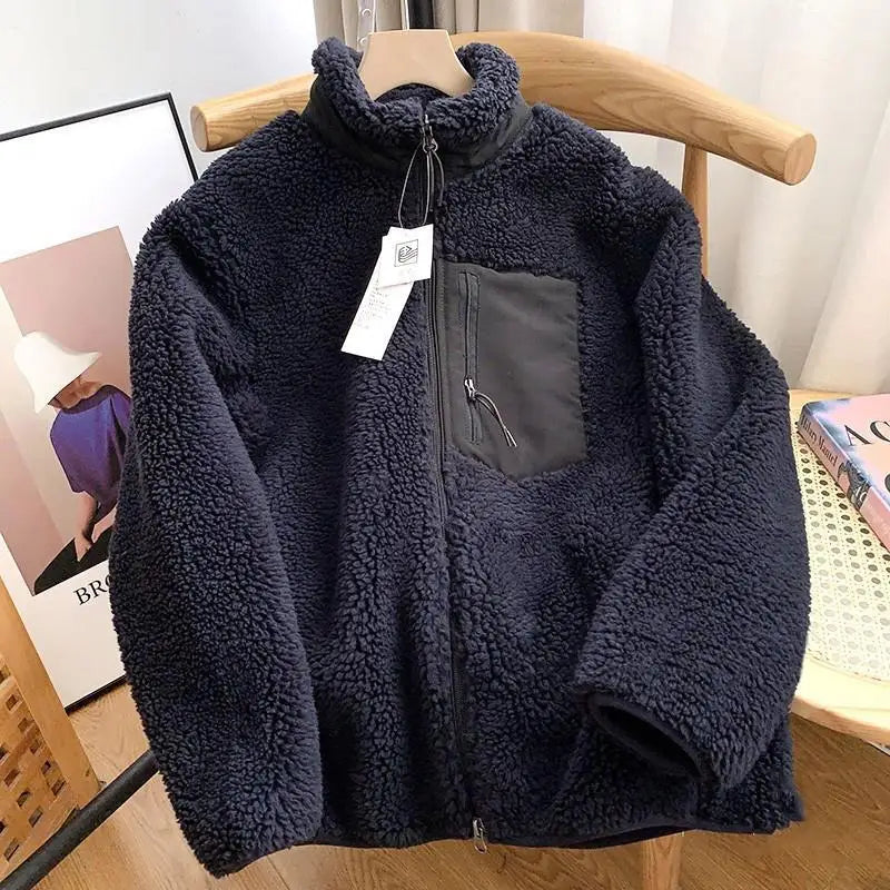 Damen Winterjacke Teddybär