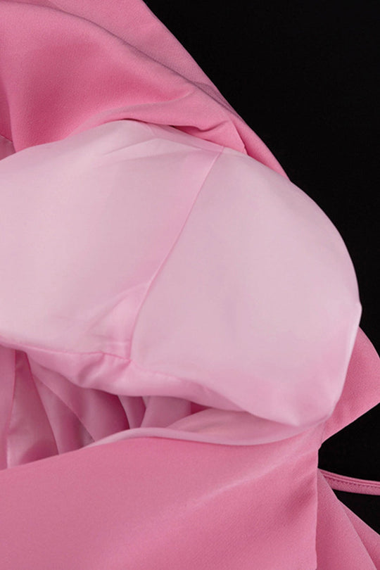 Damen Bogen-Eingelassener Blazer