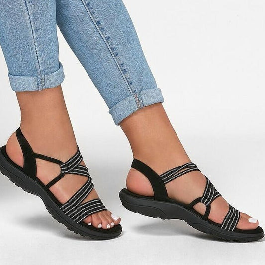 Damen Bequeme Sandalen Stil