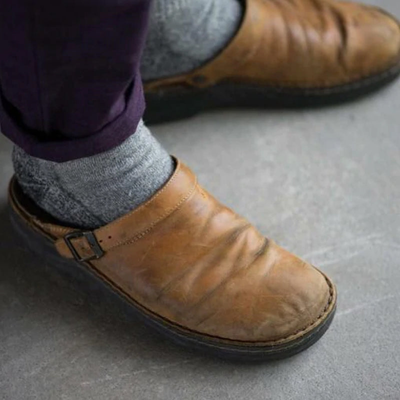 Premium Weiche Lederschuhe Bequem Rutschfest Schlupfdesign