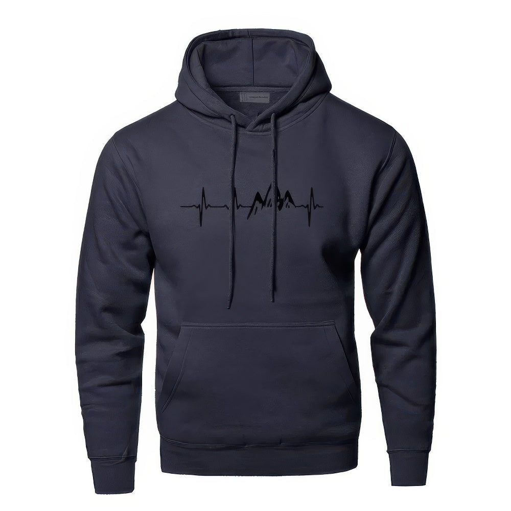 Herren Klassisches Kapuzen Sweatshirt Komfort und Stil