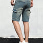 Herren Cargo Denim Shorts