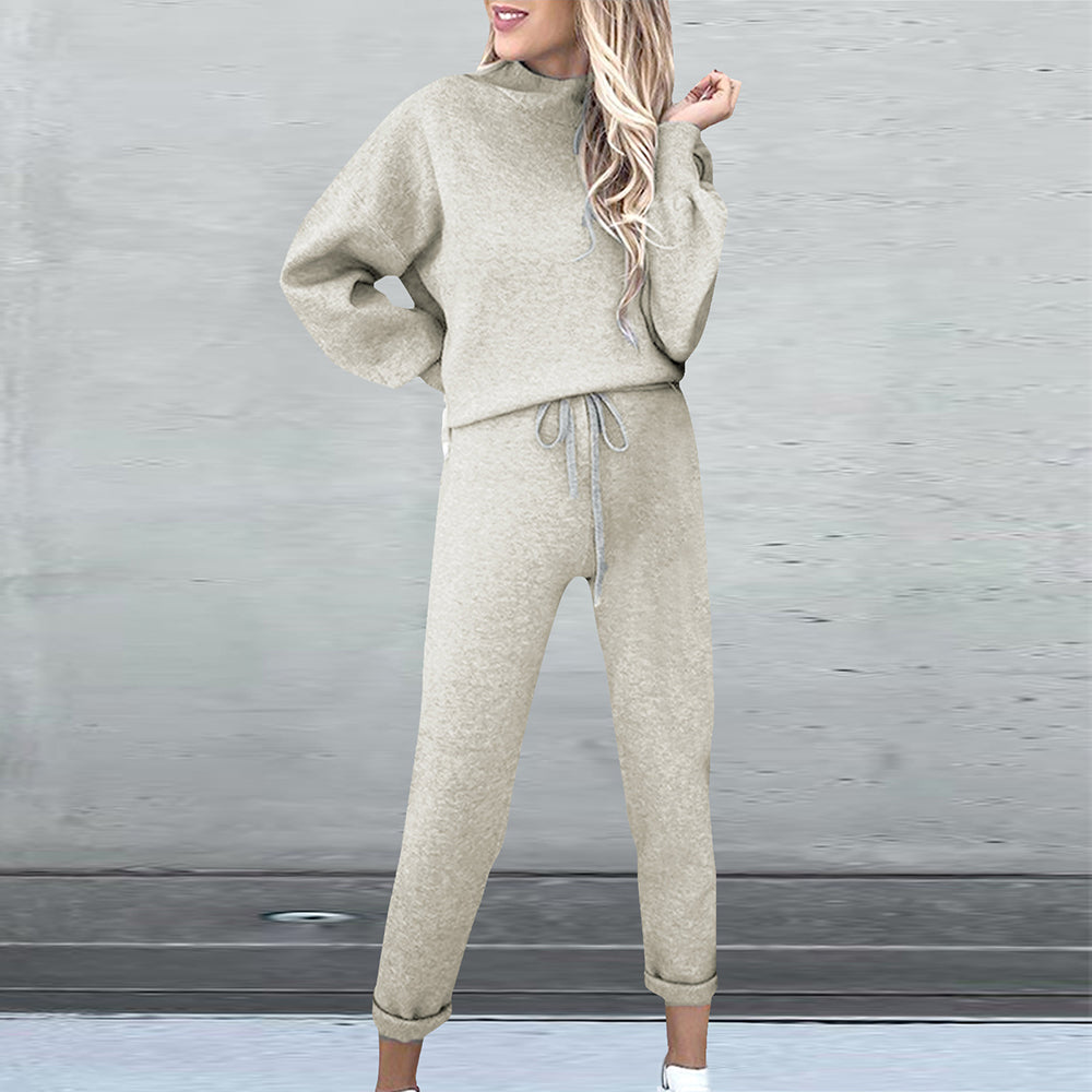 Damen Trainingsanzug Stilvolles Bequemes Outfit Alltag