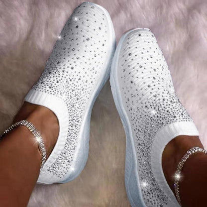 Sneaker Rhinestone Weiche Sohle Atmungsaktiv