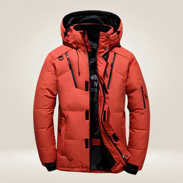 Fudus Winterjacke Orange - Max