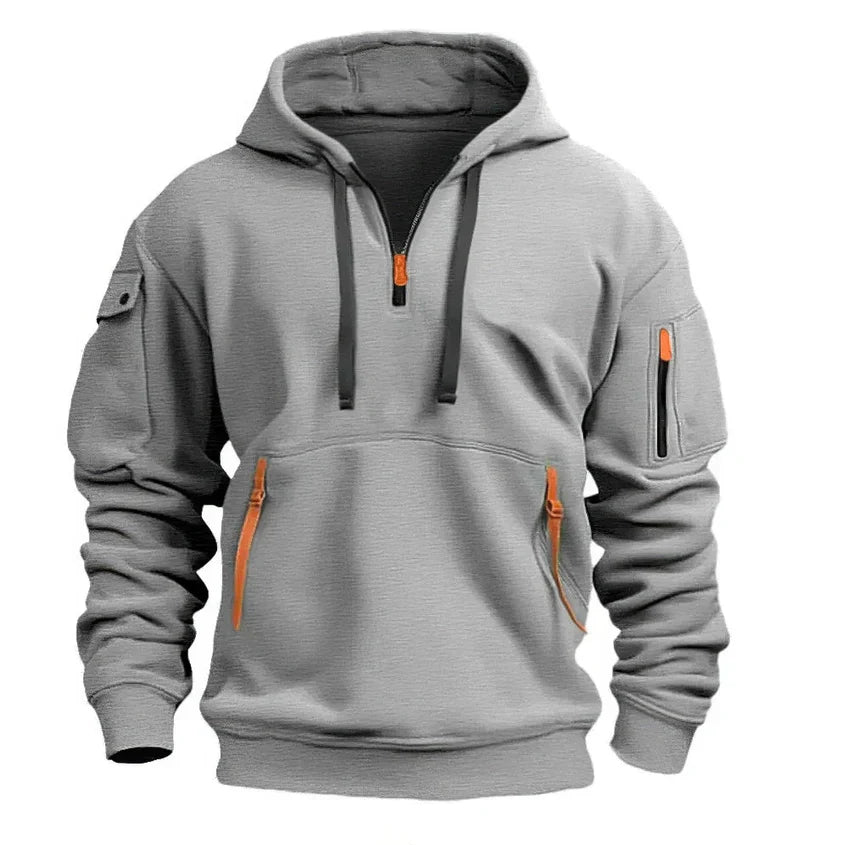Herren Baumwoll Hoodie