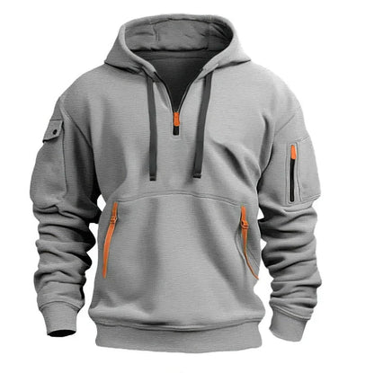Herren Baumwoll Hoodie