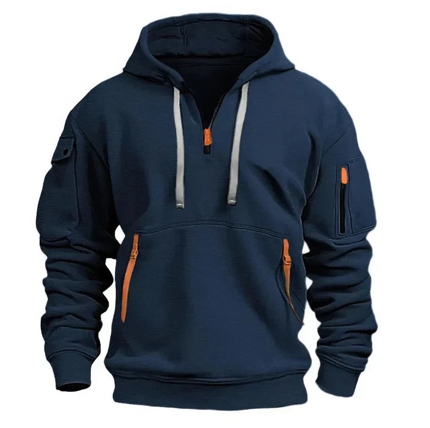 Herren Baumwoll Hoodie