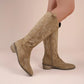 Damen Bestickte Western Cowboy Boots mit Stil