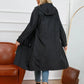 Fudus | Wasserdichter Kapuzen Trenchcoat Für Frauen Komfort
