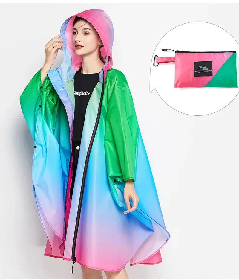 Regenmantel Damen Farbenfroh Stilvoll