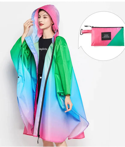 Regenmantel Damen Farbenfroh Stilvoll