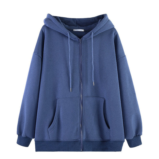 Damen Oversized Hoodie Jacke Bequem Für Alltag