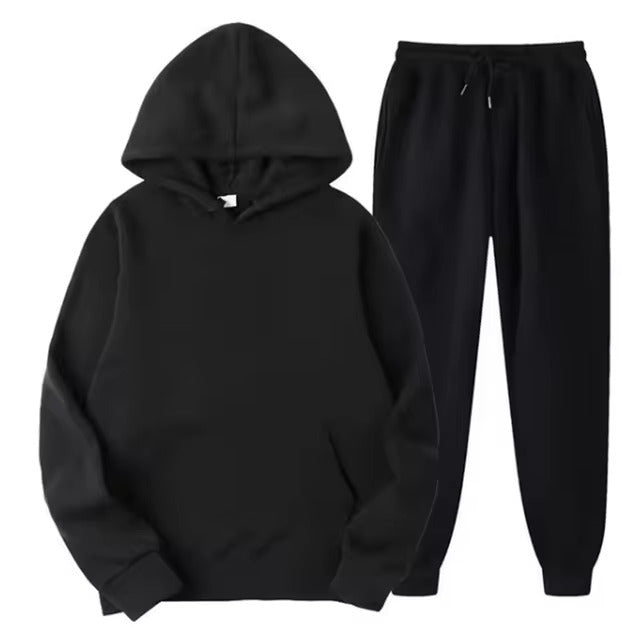 Gemütlicher Klassischer Jogginganzug Für Männer - Hoodie, Jogginghose