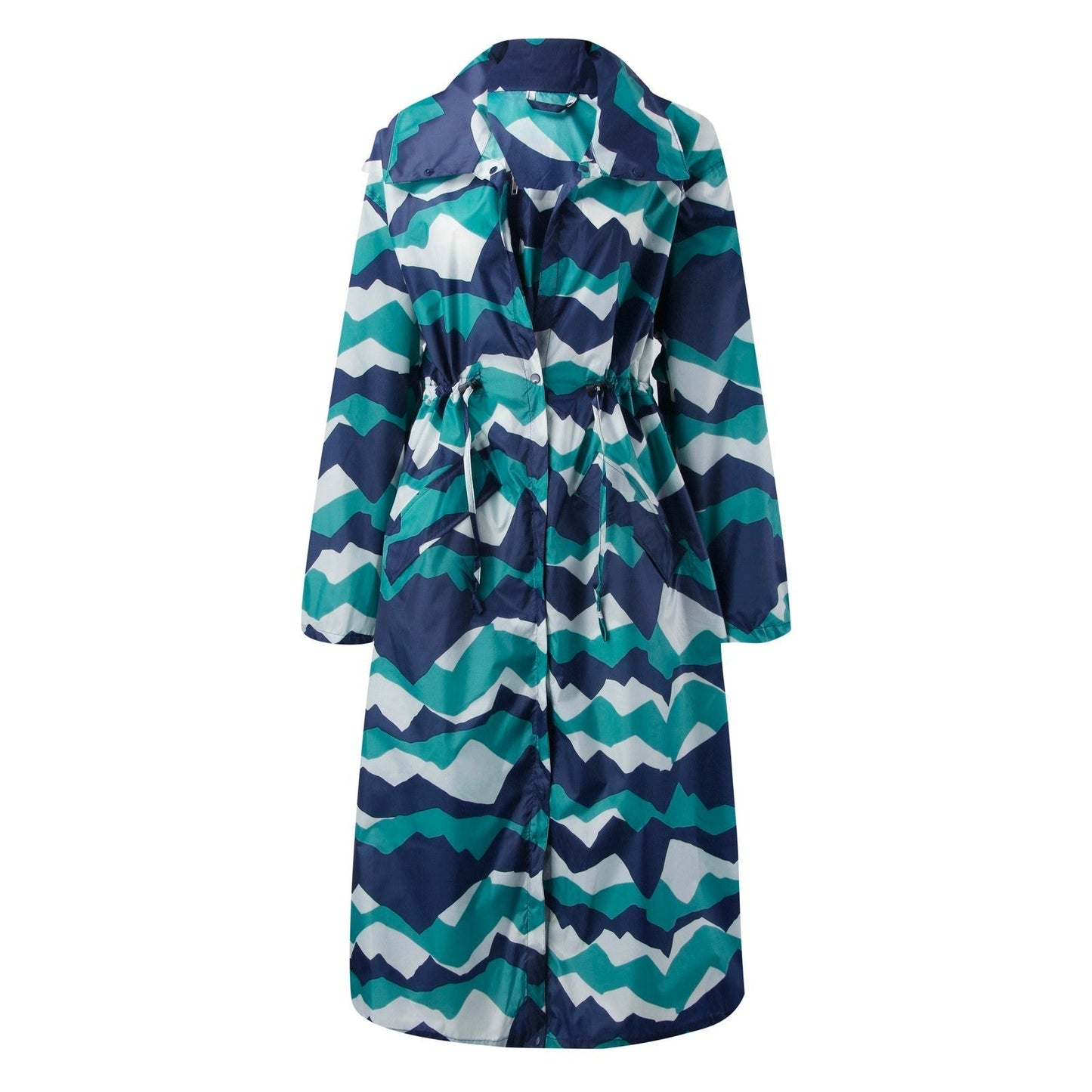 Fudus | Regenjacke Mit Taillenkordel