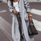 Serena - Oversize-Trenchcoat mit Flickenmuster