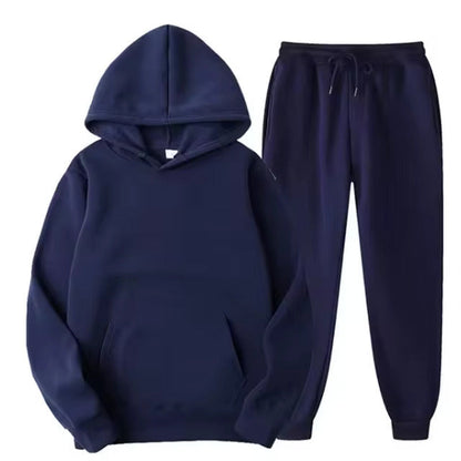 Gemütlicher Klassischer Jogginganzug Für Männer - Hoodie, Jogginghose