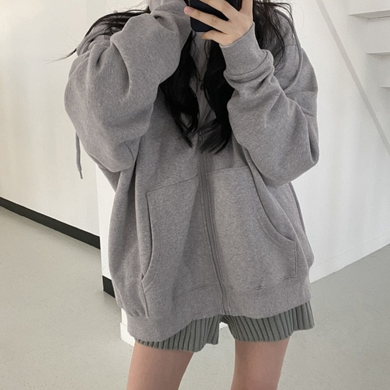 Fudus | Oversized Hoodie Jacke für Frauen