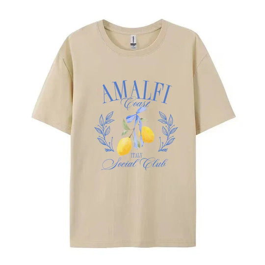 Damen Shirt Amalfi Kollektion Luftig, Zeitloses Design, Entspannte Passform Perfekt für Legere und Formelle Anlässe